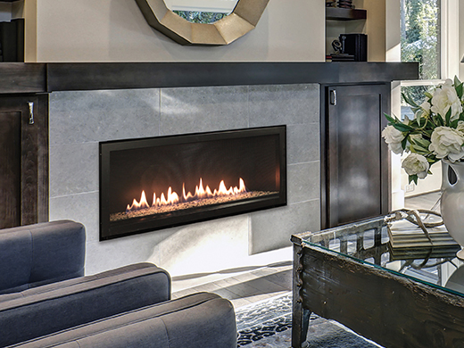 Boulevard Fireplaces Direct Vent, Boulevard Vent Free Linear Fireplace Installation